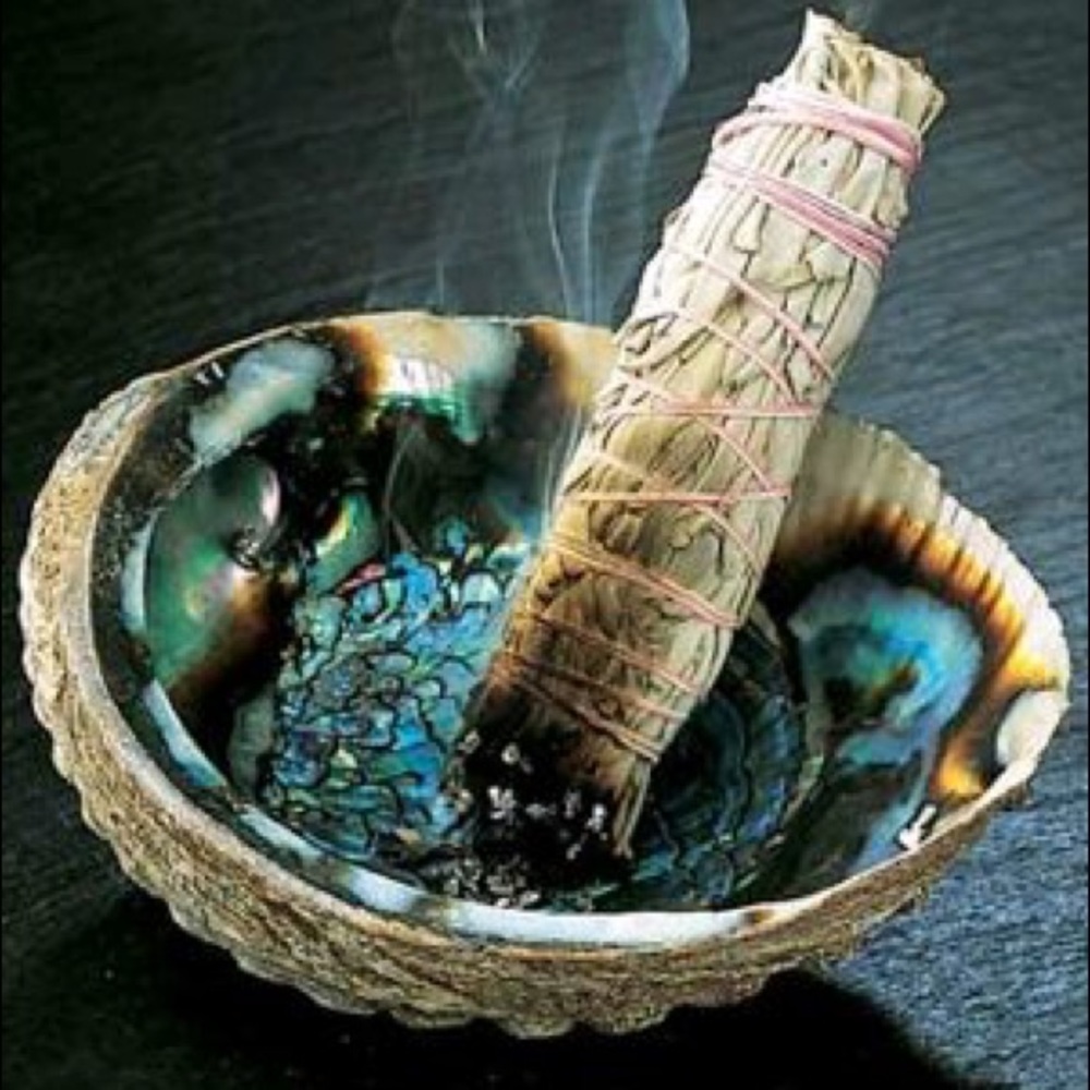 Smudging Sea Shell Dish
